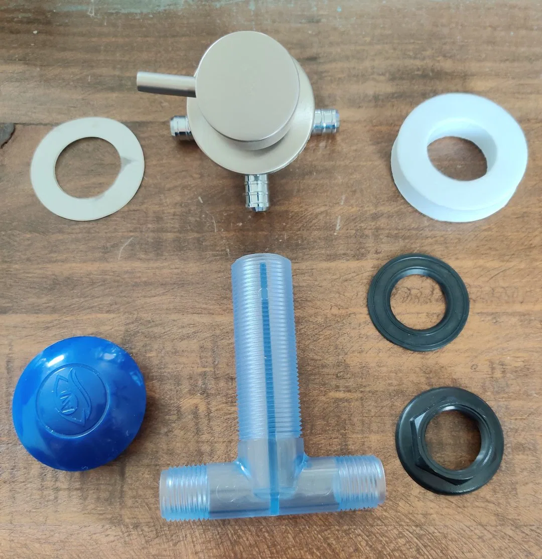 SKB002 – AQUA VIEW Shower Water Saver, Used To Redirect Cold Water Back To Tank While Waiting For Hot Water/ Changes ...